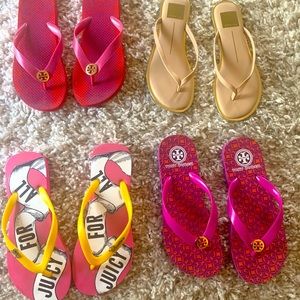 Tory, Juicy & Dolce Vita size 5 Flip Flop SALE🎉